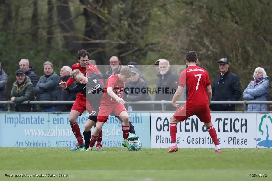 Christian Schaub, Sportgelände, Karlburg, 18.04.2023, sport, action, Fussball, BFV, 32. Spieltag, Landesliga Nordwest, FCF, TSV, FC Fuchsstadt, TSV Karlburg - Bild-ID: 2360862