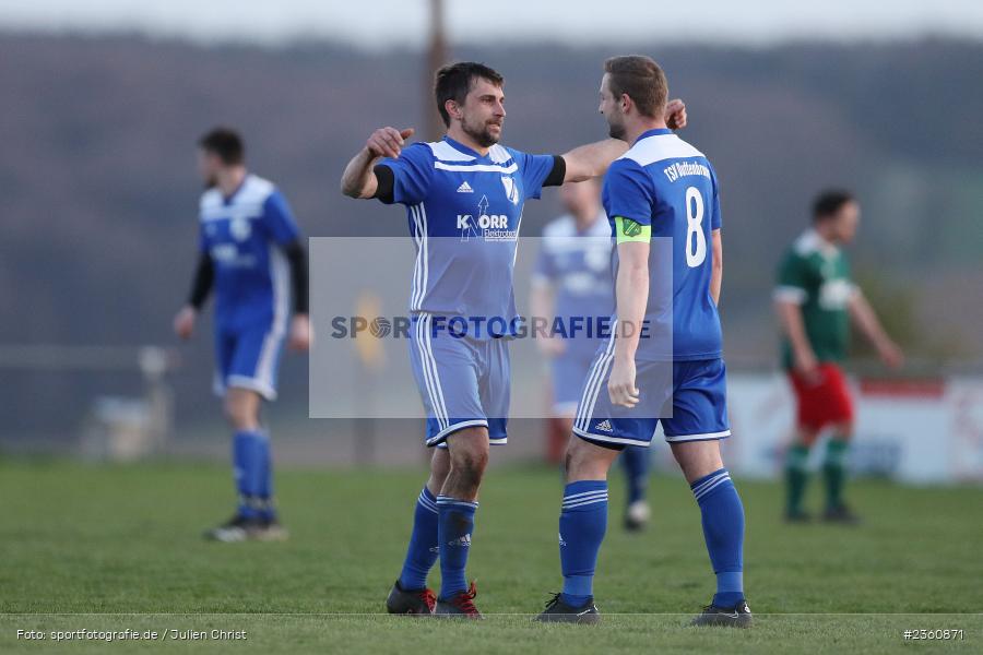 Johannes Gold, Sportgelände, Duttenbrunn, 19.04.2023, sport, action, Fussball, BFV, Kreisliga Würzburg, 24. Spieltag, HOM, TSV, TSV Homburg, TSV Duttenbrunn - Bild-ID: 2360871