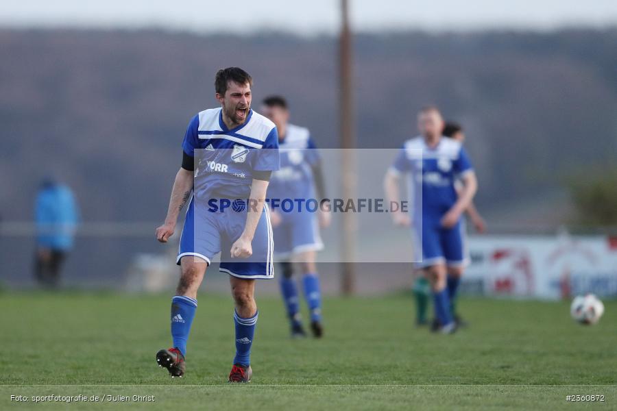 Johannes Gold, Sportgelände, Duttenbrunn, 19.04.2023, sport, action, Fussball, BFV, Kreisliga Würzburg, 24. Spieltag, HOM, TSV, TSV Homburg, TSV Duttenbrunn - Bild-ID: 2360872