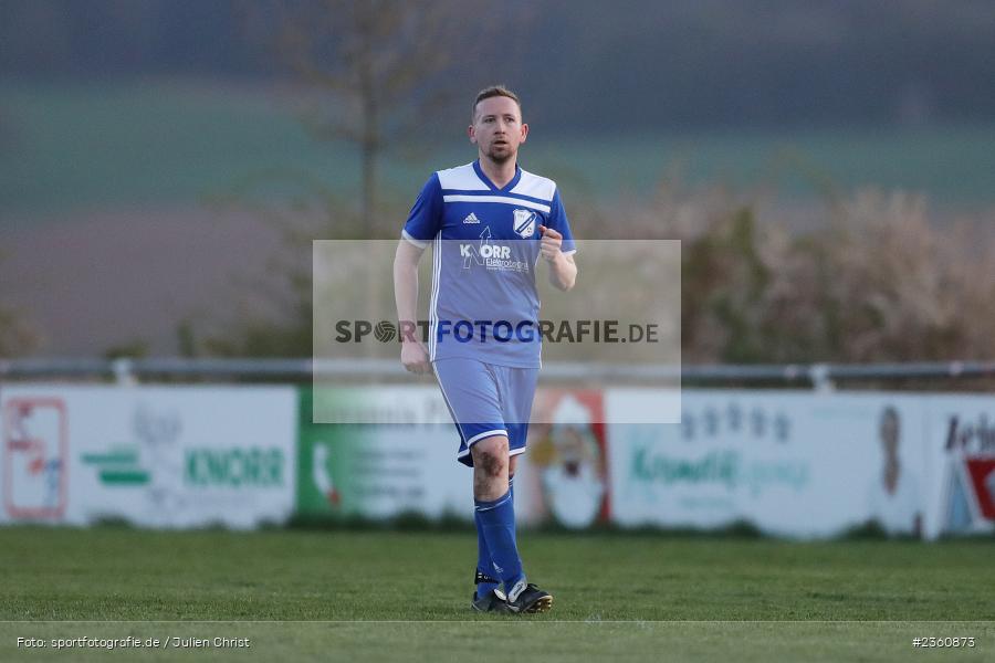 Philipp Knorr, Sportgelände, Duttenbrunn, 19.04.2023, sport, action, Fussball, BFV, Kreisliga Würzburg, 24. Spieltag, HOM, TSV, TSV Homburg, TSV Duttenbrunn - Bild-ID: 2360873 Philipp Knorr, Sportgelände, Duttenbrunn, 19.04.2023, sport, action, Fussball, BFV, Kreisliga Würzburg, 24. Spieltag, HOM, TSV, TSV Homburg, TSV Duttenbrunn - Bild-ID: 2360873