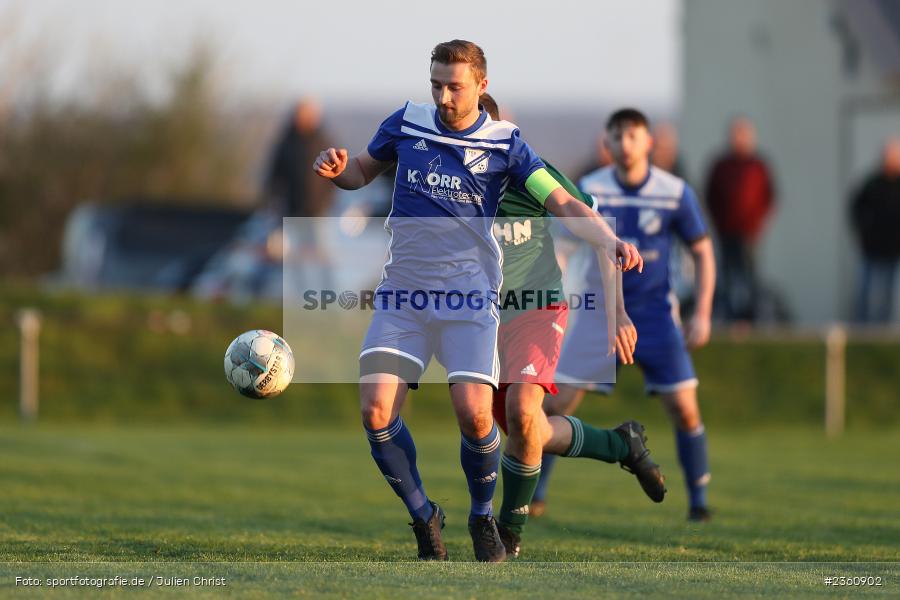 Leon Leibold, Sportgelände, Duttenbrunn, 19.04.2023, sport, action, Fussball, BFV, Kreisliga Würzburg, 24. Spieltag, HOM, TSV, TSV Homburg, TSV Duttenbrunn - Bild-ID: 2360902