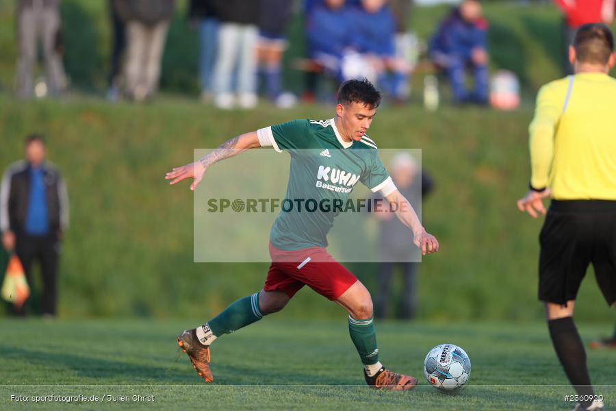 Sasha Scheurich, Sportgelände, Duttenbrunn, 19.04.2023, sport, action, Fussball, BFV, Kreisliga Würzburg, 24. Spieltag, HOM, TSV, TSV Homburg, TSV Duttenbrunn - Bild-ID: 2360920