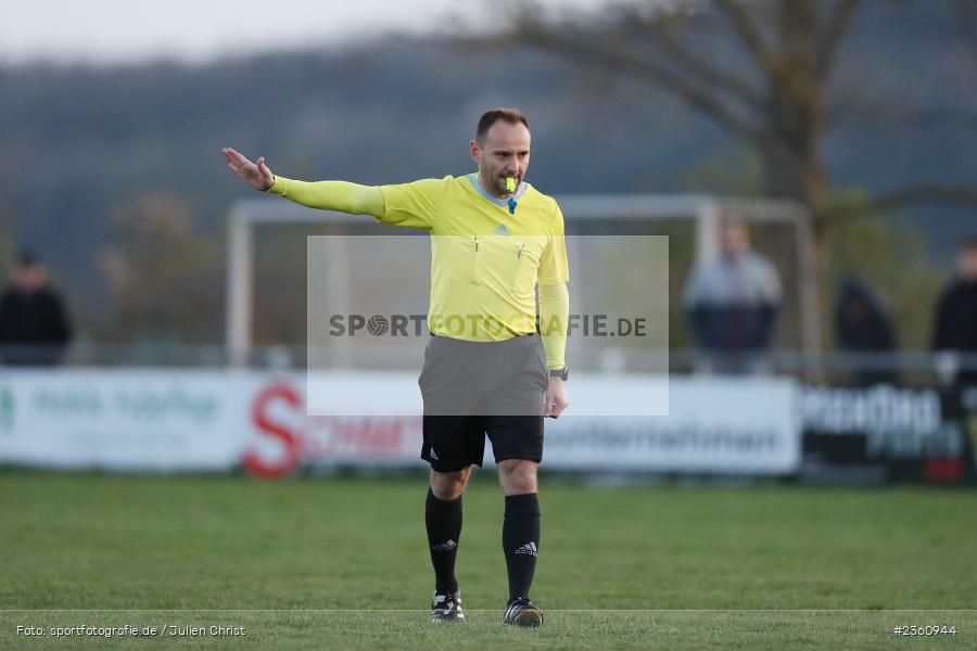 Schiedsrichter, Sportgelände, Duttenbrunn, 19.04.2023, sport, action, Fussball, BFV, Kreisliga Würzburg, 24. Spieltag, HOM, TSV, TSV Homburg, TSV Duttenbrunn - Bild-ID: 2360944 Schiedsrichter, Sportgelände, Duttenbrunn, 19.04.2023, sport, action, Fussball, BFV, Kreisliga Würzburg, 24. Spieltag, HOM, TSV, TSV Homburg, TSV Duttenbrunn - Bild-ID: 2360944