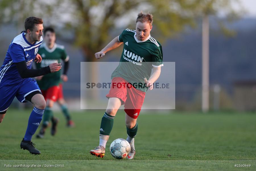 Fabian Schüppert, Sportgelände, Duttenbrunn, 19.04.2023, sport, action, Fussball, BFV, Kreisliga Würzburg, 24. Spieltag, HOM, TSV, TSV Homburg, TSV Duttenbrunn - Bild-ID: 2360949 Fabian Schüppert, Sportgelände, Duttenbrunn, 19.04.2023, sport, action, Fussball, BFV, Kreisliga Würzburg, 24. Spieltag, HOM, TSV, TSV Homburg, TSV Duttenbrunn - Bild-ID: 2360949