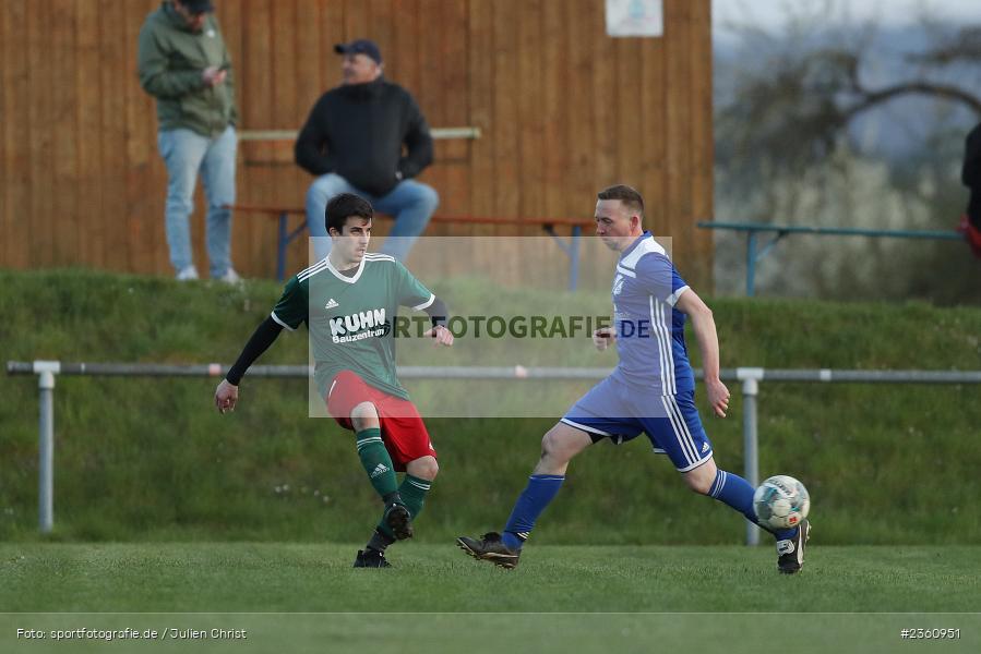 Alexander Hartmann, Sportgelände, Duttenbrunn, 19.04.2023, sport, action, Fussball, BFV, Kreisliga Würzburg, 24. Spieltag, HOM, TSV, TSV Homburg, TSV Duttenbrunn - Bild-ID: 2360951