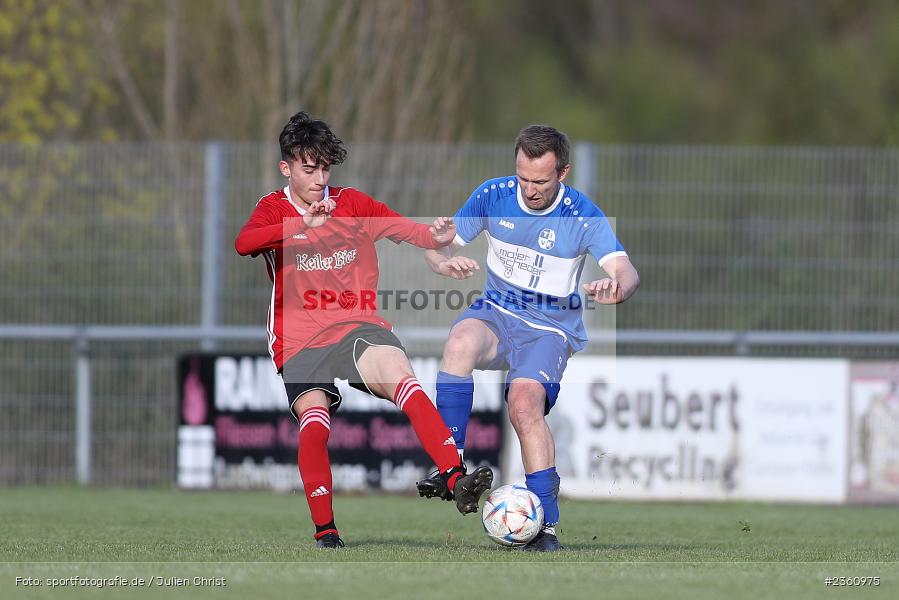 Benjamin Pickel, Sportgelände, Lohr am Main, 19.04.2023, sport, action, Fussball, BFV, Bezirksliga Unterfranken West, 24. Spieltag, KLE, TSV, TSV Kleinrinderfeld, TSV Lohr - Bild-ID: 2360975