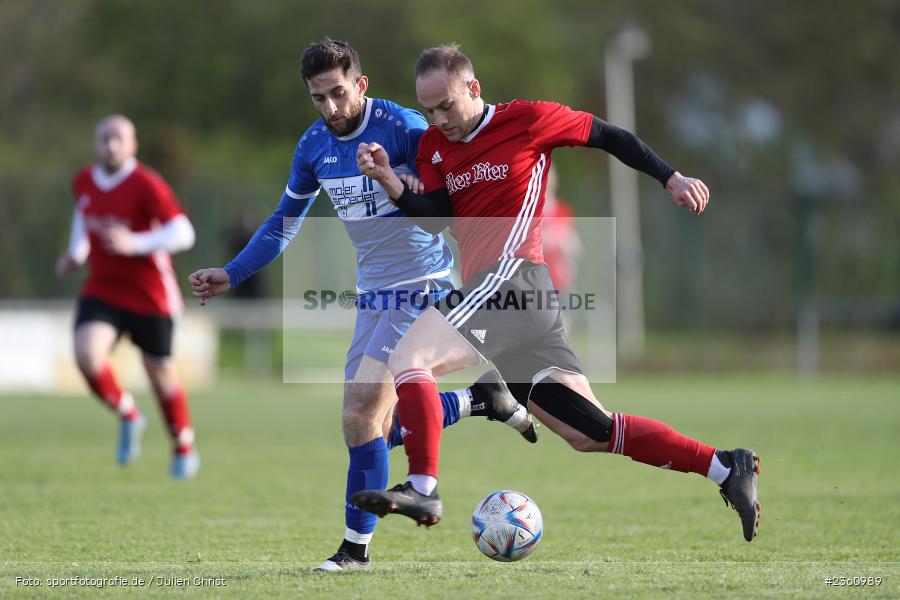 Fabian Lurz, Sportgelände, Lohr am Main, 19.04.2023, sport, action, Fussball, BFV, Bezirksliga Unterfranken West, 24. Spieltag, KLE, TSV, TSV Kleinrinderfeld, TSV Lohr - Bild-ID: 2360989
