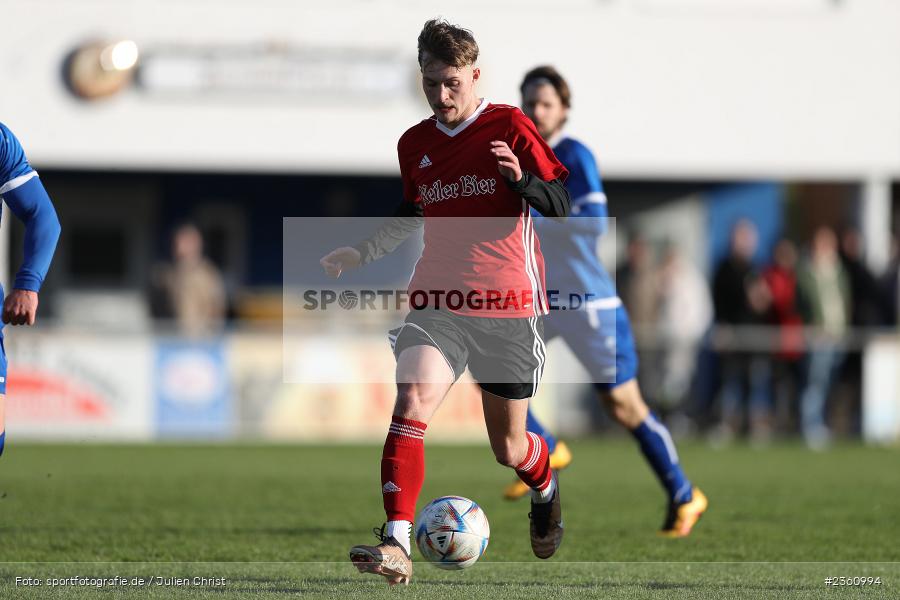 Tim Wagner, Sportgelände, Lohr am Main, 19.04.2023, sport, action, Fussball, BFV, Bezirksliga Unterfranken West, 24. Spieltag, KLE, TSV, TSV Kleinrinderfeld, TSV Lohr - Bild-ID: 2360994 Tim Wagner, Sportgelände, Lohr am Main, 19.04.2023, sport, action, Fussball, BFV, Bezirksliga Unterfranken West, 24. Spieltag, KLE, TSV, TSV Kleinrinderfeld, TSV Lohr - Bild-ID: 2360994