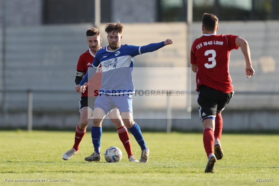 Lukas Kirchner, Sportgelände, Lohr am Main, 19.04.2023, sport, action, Fussball, BFV, Bezirksliga Unterfranken West, 24. Spieltag, KLE, TSV, TSV Kleinrinderfeld, TSV Lohr - Bild-ID: 2360995 Lukas Kirchner, Sportgelände, Lohr am Main, 19.04.2023, sport, action, Fussball, BFV, Bezirksliga Unterfranken West, 24. Spieltag, KLE, TSV, TSV Kleinrinderfeld, TSV Lohr - Bild-ID: 2360995