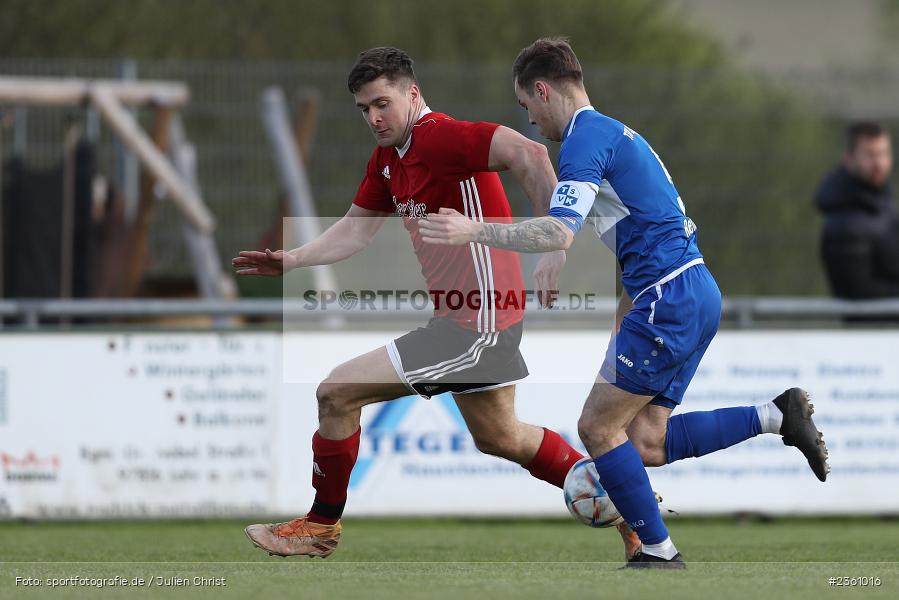 Kevin Klisch, Sportgelände, Lohr am Main, 19.04.2023, sport, action, Fussball, BFV, Bezirksliga Unterfranken West, 24. Spieltag, KLE, TSV, TSV Kleinrinderfeld, TSV Lohr - Bild-ID: 2361016 Kevin Klisch, Sportgelände, Lohr am Main, 19.04.2023, sport, action, Fussball, BFV, Bezirksliga Unterfranken West, 24. Spieltag, KLE, TSV, TSV Kleinrinderfeld, TSV Lohr - Bild-ID: 2361016