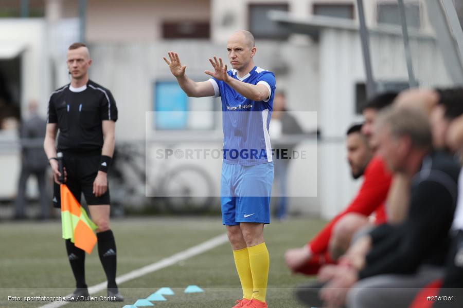 Tobias Riedner, Hans-Stumpf-Sportanlage, Würzburg, 22.04.2023, sport, action, Fussball, BFV, Landesliga Nordwest, 33. Spieltag, VAT, TGH, SV Vatan Spor Aschaffenburg, TG Höchberg - Bild-ID: 2361061