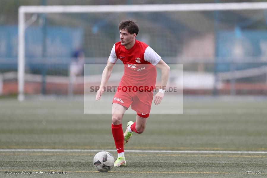 Hendrik Ehmann, Hans-Stumpf-Sportanlage, Würzburg, 22.04.2023, sport, action, Fussball, BFV, Landesliga Nordwest, 33. Spieltag, VAT, TGH, SV Vatan Spor Aschaffenburg, TG Höchberg - Bild-ID: 2361067