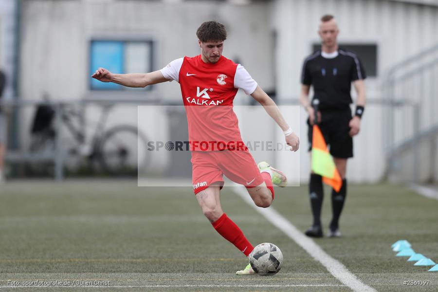 Hendrik Ehmann, Hans-Stumpf-Sportanlage, Würzburg, 22.04.2023, sport, action, Fussball, BFV, Landesliga Nordwest, 33. Spieltag, VAT, TGH, SV Vatan Spor Aschaffenburg, TG Höchberg - Bild-ID: 2361097