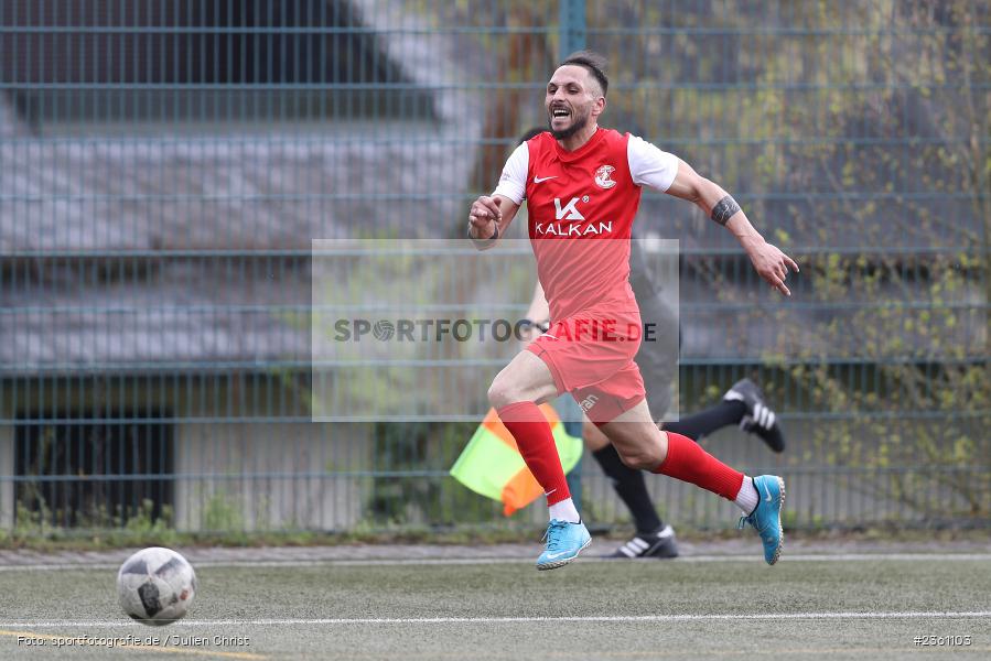 Jan Faidi, Hans-Stumpf-Sportanlage, Würzburg, 22.04.2023, sport, action, Fussball, BFV, Landesliga Nordwest, 33. Spieltag, VAT, TGH, SV Vatan Spor Aschaffenburg, TG Höchberg - Bild-ID: 2361103