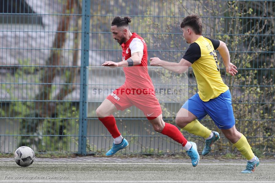 Jan Faidi, Hans-Stumpf-Sportanlage, Würzburg, 22.04.2023, sport, action, Fussball, BFV, Landesliga Nordwest, 33. Spieltag, VAT, TGH, SV Vatan Spor Aschaffenburg, TG Höchberg - Bild-ID: 2361104