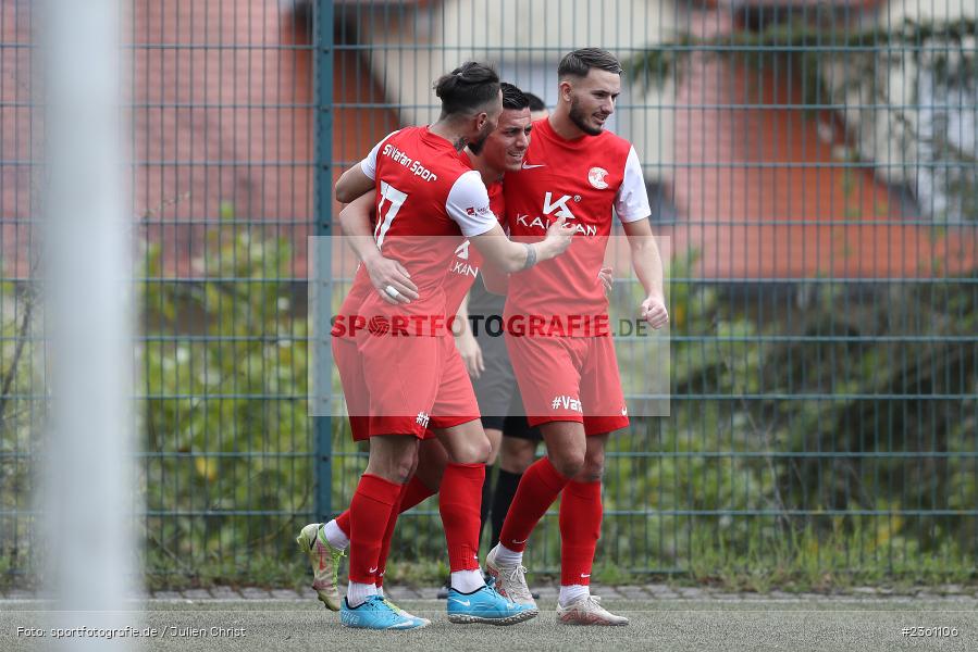 Engin Arslan, Hans-Stumpf-Sportanlage, Würzburg, 22.04.2023, sport, action, Fussball, BFV, Landesliga Nordwest, 33. Spieltag, VAT, TGH, SV Vatan Spor Aschaffenburg, TG Höchberg - Bild-ID: 2361106