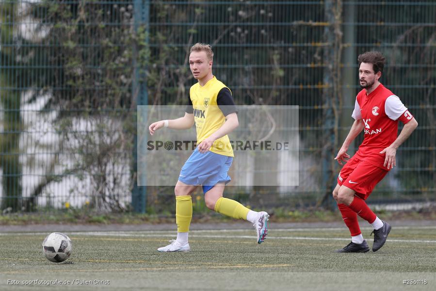 Maximilian Heider, Hans-Stumpf-Sportanlage, Würzburg, 22.04.2023, sport, action, Fussball, BFV, Landesliga Nordwest, 33. Spieltag, VAT, TGH, SV Vatan Spor Aschaffenburg, TG Höchberg - Bild-ID: 2361118