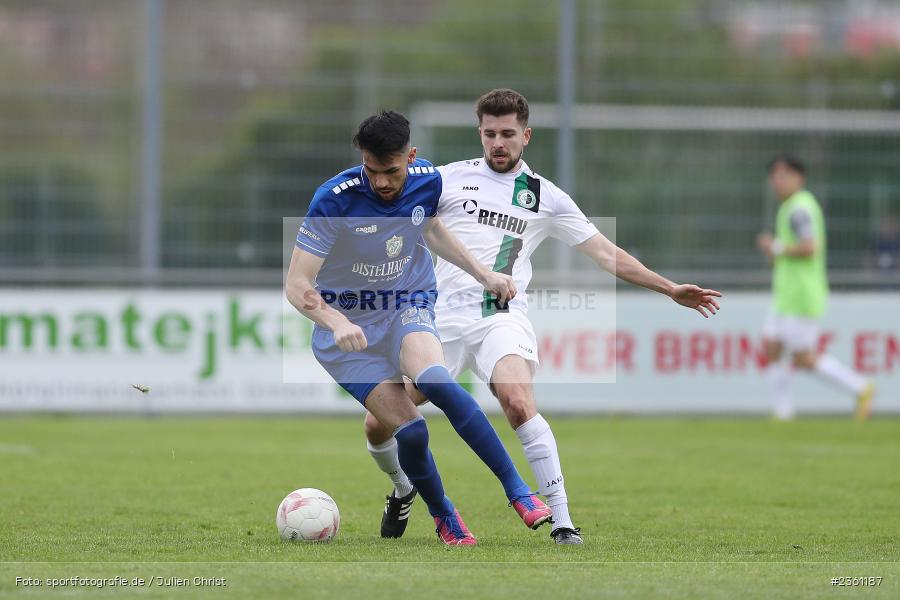 Triandafil Ceraj, Sepp-Endres-Sportanlage, Würzburg, 22.04.2023, sport, action, Fussball, BFV, Bayernliga Nord, 29. Spieltag, SCE, WFV, SC Eltersdorf, Würzburger FV - Bild-ID: 2361187