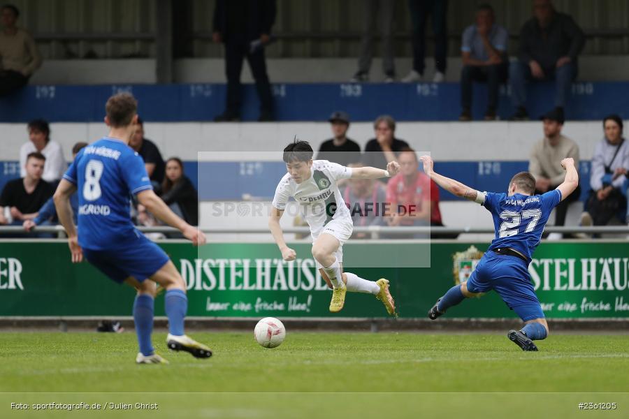 Eubene Um, Sepp-Endres-Sportanlage, Würzburg, 22.04.2023, sport, action, Fussball, BFV, Bayernliga Nord, 29. Spieltag, SCE, WFV, SC Eltersdorf, Würzburger FV - Bild-ID: 2361205