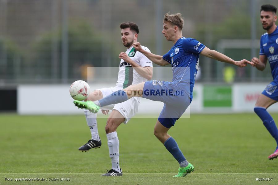 Nicolas Reinhart, Sepp-Endres-Sportanlage, Würzburg, 22.04.2023, sport, action, Fussball, BFV, Bayernliga Nord, 29. Spieltag, SCE, WFV, SC Eltersdorf, Würzburger FV - Bild-ID: 2361207