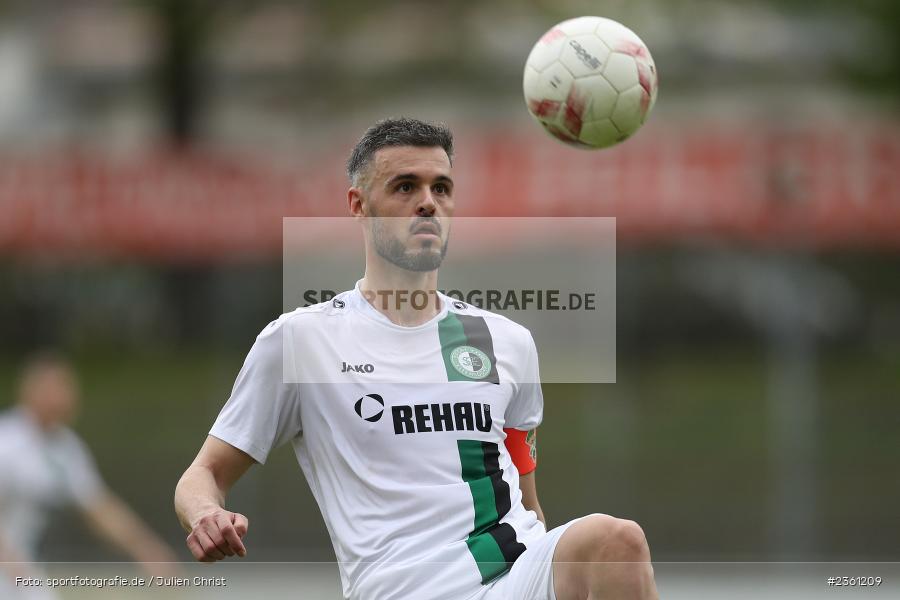 Maximilian Göbhardt, Sepp-Endres-Sportanlage, Würzburg, 22.04.2023, sport, action, Fussball, BFV, Bayernliga Nord, 29. Spieltag, SCE, WFV, SC Eltersdorf, Würzburger FV - Bild-ID: 2361209