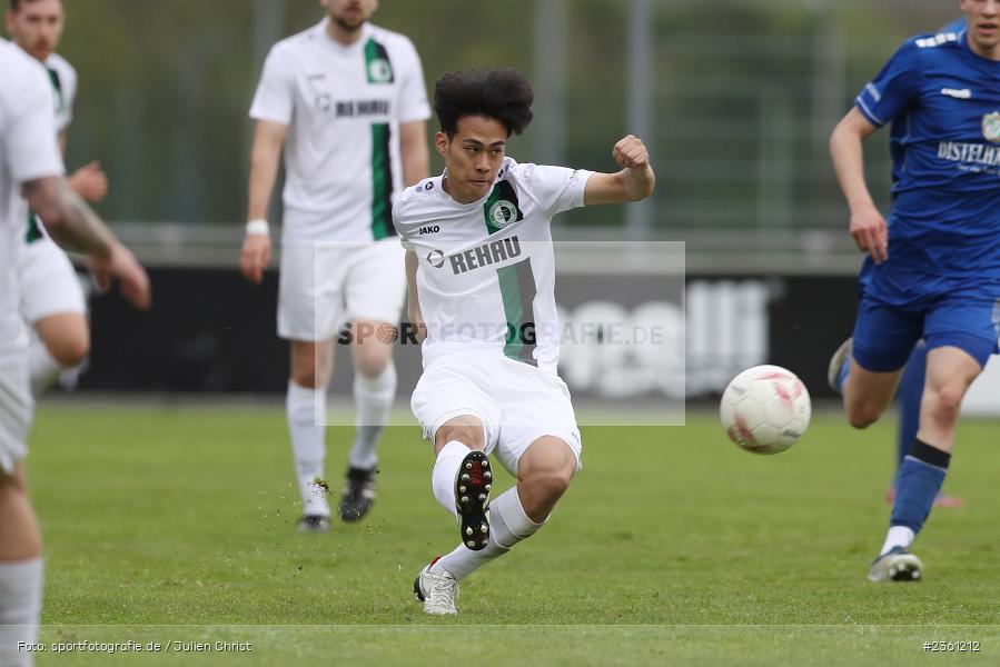 Hiroki Akimoto, Sepp-Endres-Sportanlage, Würzburg, 22.04.2023, sport, action, Fussball, BFV, Bayernliga Nord, 29. Spieltag, SCE, WFV, SC Eltersdorf, Würzburger FV - Bild-ID: 2361212