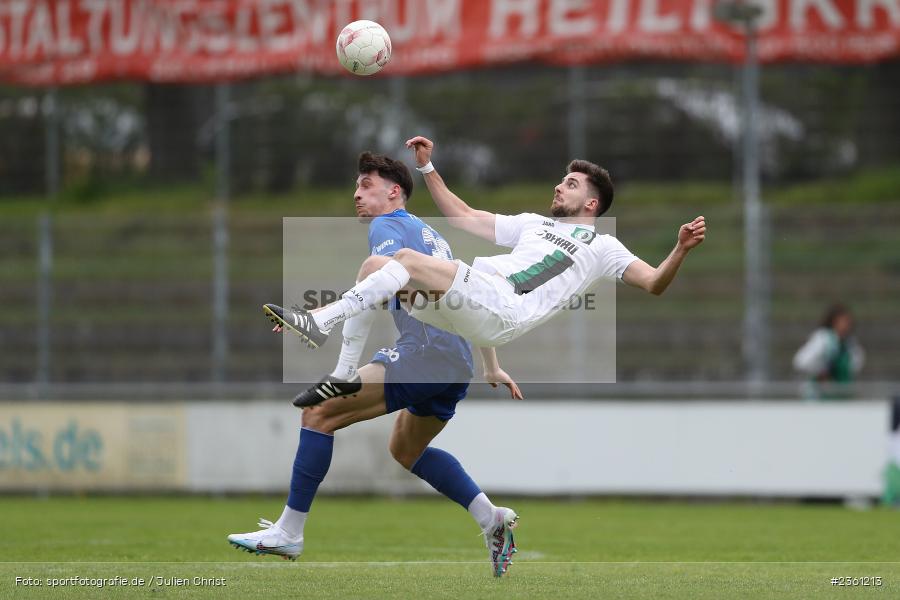 Niclas Egerer, Sepp-Endres-Sportanlage, Würzburg, 22.04.2023, sport, action, Fussball, BFV, Bayernliga Nord, 29. Spieltag, SCE, WFV, SC Eltersdorf, Würzburger FV - Bild-ID: 2361213