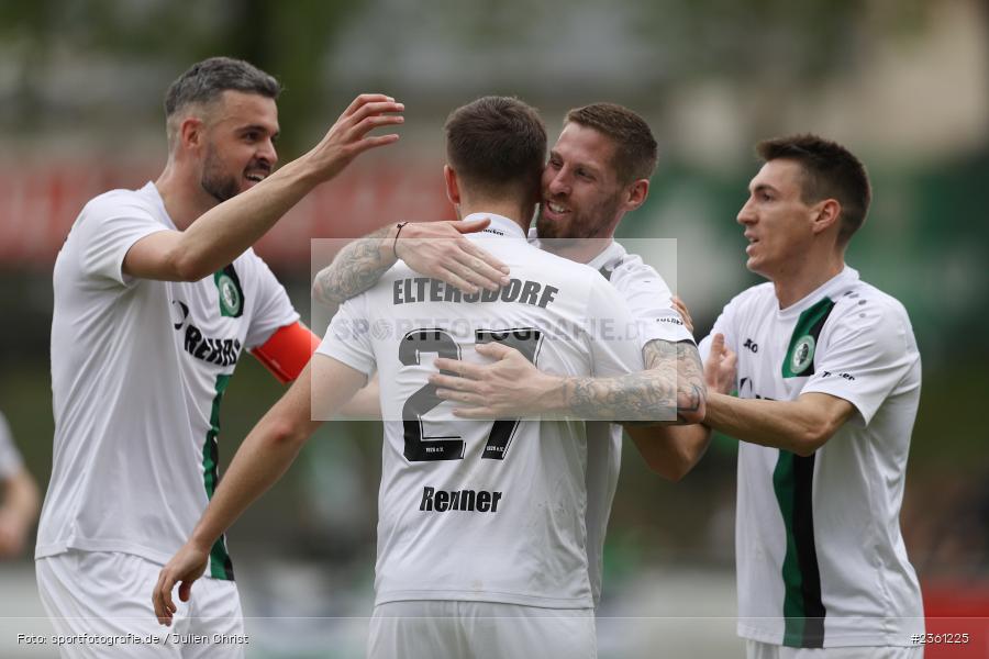 Sepp-Endres-Sportanlage, Würzburg, 22.04.2023, sport, action, Fussball, BFV, Bayernliga Nord, 29. Spieltag, SCE, WFV, SC Eltersdorf, Würzburger FV - Bild-ID: 2361225