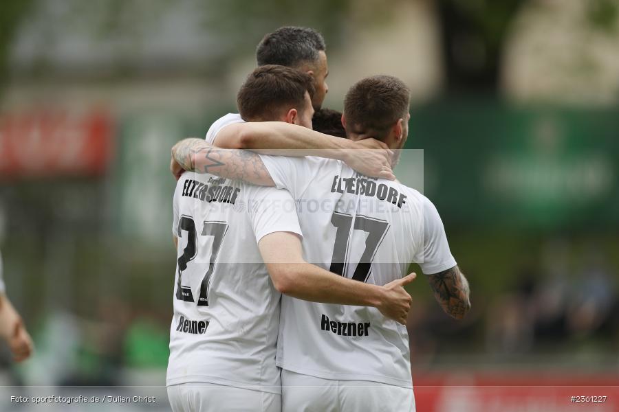 Sepp-Endres-Sportanlage, Würzburg, 22.04.2023, sport, action, Fussball, BFV, Bayernliga Nord, 29. Spieltag, SCE, WFV, SC Eltersdorf, Würzburger FV - Bild-ID: 2361227