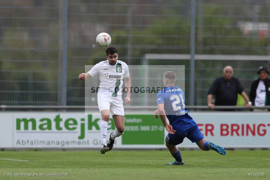 Niclas Egerer, Sepp-Endres-Sportanlage, Würzburg, 22.04.2023, sport, action, Fussball, BFV, Bayernliga Nord, 29. Spieltag, SCE, WFV, SC Eltersdorf, Würzburger FV - Bild-ID: 2361230