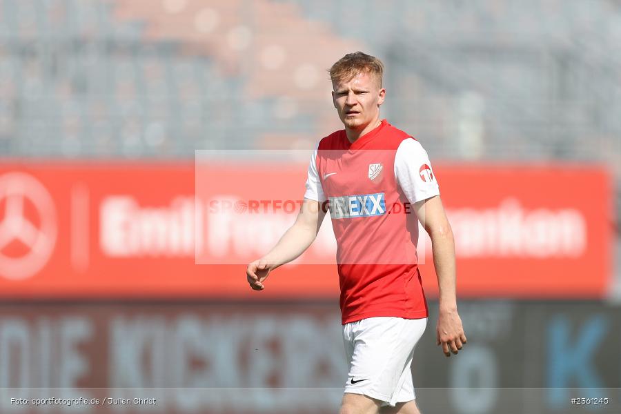 Sam Zander, AKON Arena, Würzburg, 22.04.2023, sport, action, Fussball, BFV, Regionalliga Bayern, 33. Spieltag, SVH, FWK, SV Heimstetten, FC Würzburger Kickers - Bild-ID: 2361245