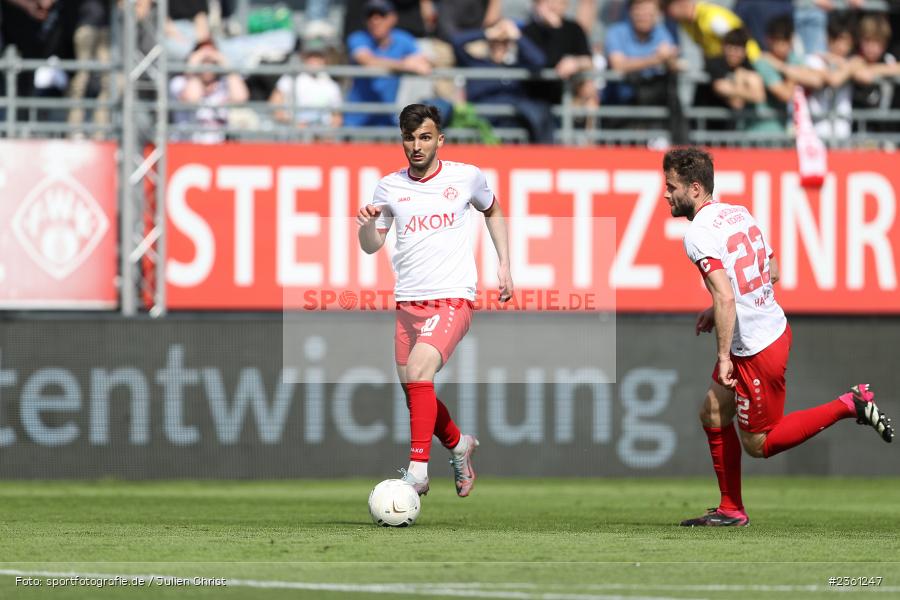 Dardan Karimani, AKON Arena, Würzburg, 22.04.2023, sport, action, Fussball, BFV, Regionalliga Bayern, 33. Spieltag, SVH, FWK, SV Heimstetten, FC Würzburger Kickers - Bild-ID: 2361247 Dardan Karimani, AKON Arena, Würzburg, 22.04.2023, sport, action, Fussball, BFV, Regionalliga Bayern, 33. Spieltag, SVH, FWK, SV Heimstetten, FC Würzburger Kickers - Bild-ID: 2361247