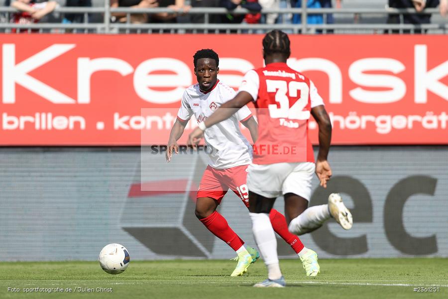 Benjika Caciel, AKON Arena, Würzburg, 22.04.2023, sport, action, Fussball, BFV, Regionalliga Bayern, 33. Spieltag, SVH, FWK, SV Heimstetten, FC Würzburger Kickers - Bild-ID: 2361251 Benjika Caciel, AKON Arena, Würzburg, 22.04.2023, sport, action, Fussball, BFV, Regionalliga Bayern, 33. Spieltag, SVH, FWK, SV Heimstetten, FC Würzburger Kickers - Bild-ID: 2361251