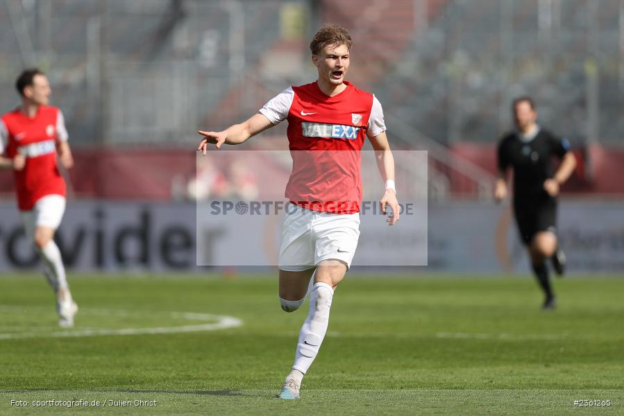Jasper Maljojoki, AKON Arena, Würzburg, 22.04.2023, sport, action, Fussball, BFV, Regionalliga Bayern, 33. Spieltag, SVH, FWK, SV Heimstetten, FC Würzburger Kickers - Bild-ID: 2361265