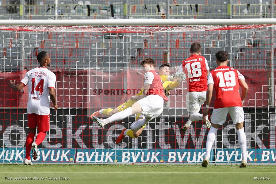Vincent Friedsam, AKON Arena, Würzburg, 22.04.2023, sport, action, Fussball, BFV, Regionalliga Bayern, 33. Spieltag, SVH, FWK, SV Heimstetten, FC Würzburger Kickers - Bild-ID: 2361266