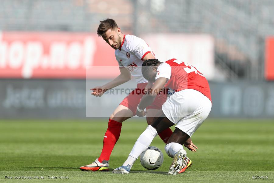 Dominik Meisel, AKON Arena, Würzburg, 22.04.2023, sport, action, Fussball, BFV, Regionalliga Bayern, 33. Spieltag, SVH, FWK, SV Heimstetten, FC Würzburger Kickers - Bild-ID: 2361279