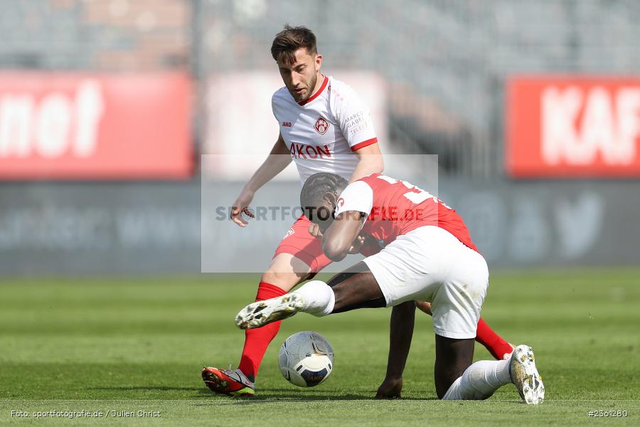 Dominik Meisel, AKON Arena, Würzburg, 22.04.2023, sport, action, Fussball, BFV, Regionalliga Bayern, 33. Spieltag, SVH, FWK, SV Heimstetten, FC Würzburger Kickers - Bild-ID: 2361280