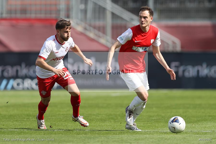 Valentin Micheli, AKON Arena, Würzburg, 22.04.2023, sport, action, Fussball, BFV, Regionalliga Bayern, 33. Spieltag, SVH, FWK, SV Heimstetten, FC Würzburger Kickers - Bild-ID: 2361287