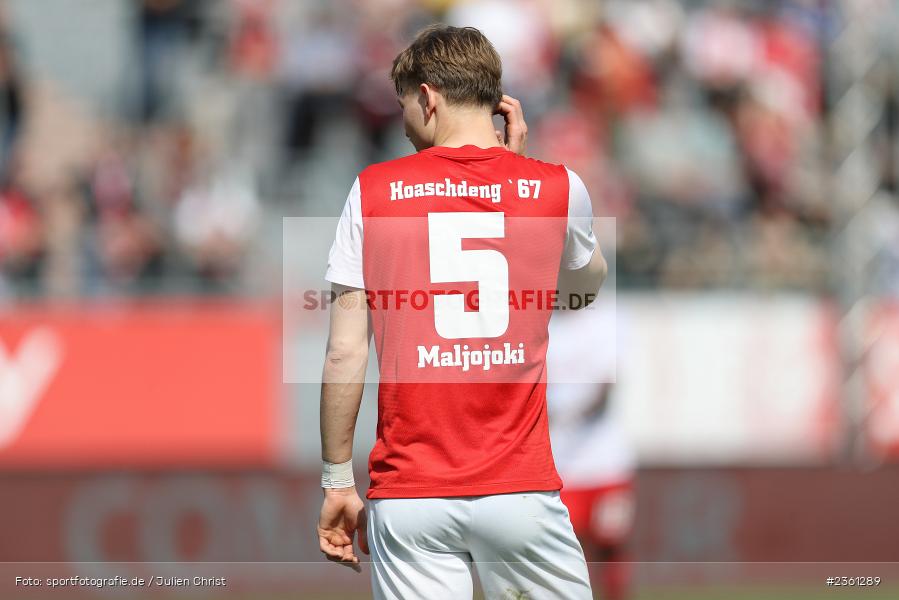 Jasper Maljojoki, AKON Arena, Würzburg, 22.04.2023, sport, action, Fussball, BFV, Regionalliga Bayern, 33. Spieltag, SVH, FWK, SV Heimstetten, FC Würzburger Kickers - Bild-ID: 2361289