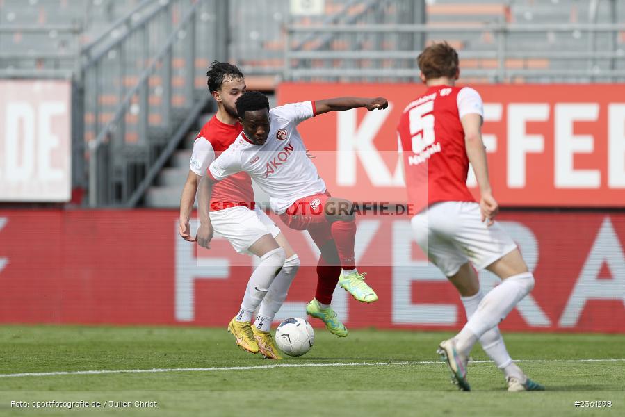 Benjika Caciel, AKON Arena, Würzburg, 22.04.2023, sport, action, Fussball, BFV, Regionalliga Bayern, 33. Spieltag, SVH, FWK, SV Heimstetten, FC Würzburger Kickers - Bild-ID: 2361298