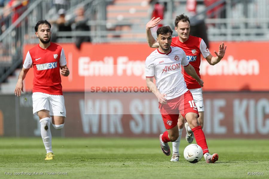 Dardan Karimani, AKON Arena, Würzburg, 22.04.2023, sport, action, Fussball, BFV, Regionalliga Bayern, 33. Spieltag, SVH, FWK, SV Heimstetten, FC Würzburger Kickers - Bild-ID: 2361302 Dardan Karimani, AKON Arena, Würzburg, 22.04.2023, sport, action, Fussball, BFV, Regionalliga Bayern, 33. Spieltag, SVH, FWK, SV Heimstetten, FC Würzburger Kickers - Bild-ID: 2361302