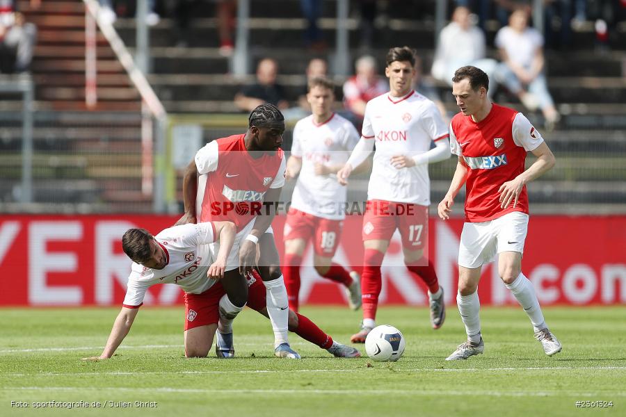 Valentin Micheli, AKON Arena, Würzburg, 22.04.2023, sport, action, Fussball, BFV, Regionalliga Bayern, 33. Spieltag, SVH, FWK, SV Heimstetten, FC Würzburger Kickers - Bild-ID: 2361324 Valentin Micheli, AKON Arena, Würzburg, 22.04.2023, sport, action, Fussball, BFV, Regionalliga Bayern, 33. Spieltag, SVH, FWK, SV Heimstetten, FC Würzburger Kickers - Bild-ID: 2361324