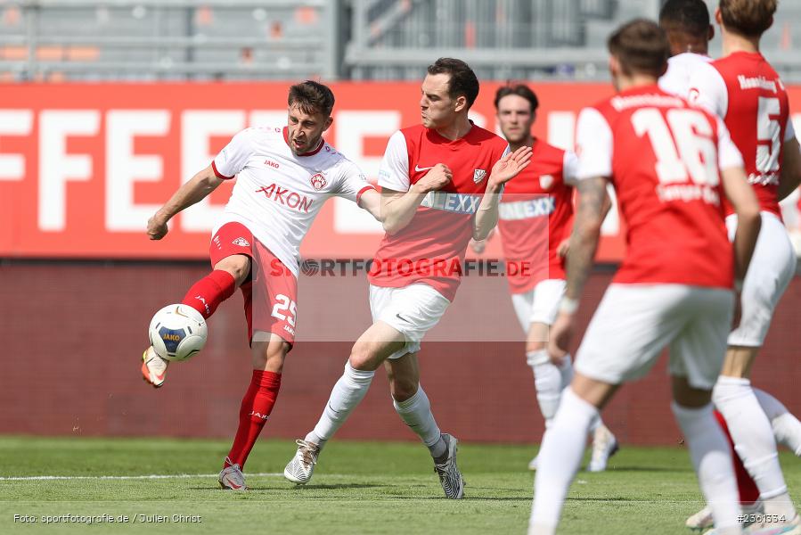 Dominik Meisel, AKON Arena, Würzburg, 22.04.2023, sport, action, Fussball, BFV, Regionalliga Bayern, 33. Spieltag, SVH, FWK, SV Heimstetten, FC Würzburger Kickers - Bild-ID: 2361334 Dominik Meisel, AKON Arena, Würzburg, 22.04.2023, sport, action, Fussball, BFV, Regionalliga Bayern, 33. Spieltag, SVH, FWK, SV Heimstetten, FC Würzburger Kickers - Bild-ID: 2361334