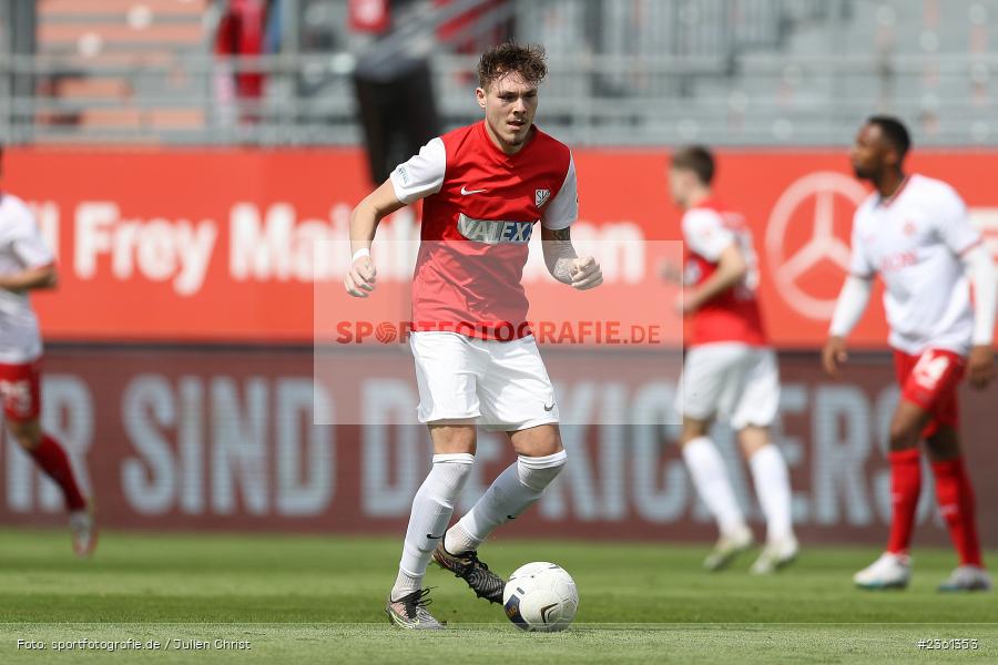 Sandro Sengersdorf, AKON Arena, Würzburg, 22.04.2023, sport, action, Fussball, BFV, Regionalliga Bayern, 33. Spieltag, SVH, FWK, SV Heimstetten, FC Würzburger Kickers - Bild-ID: 2361353
