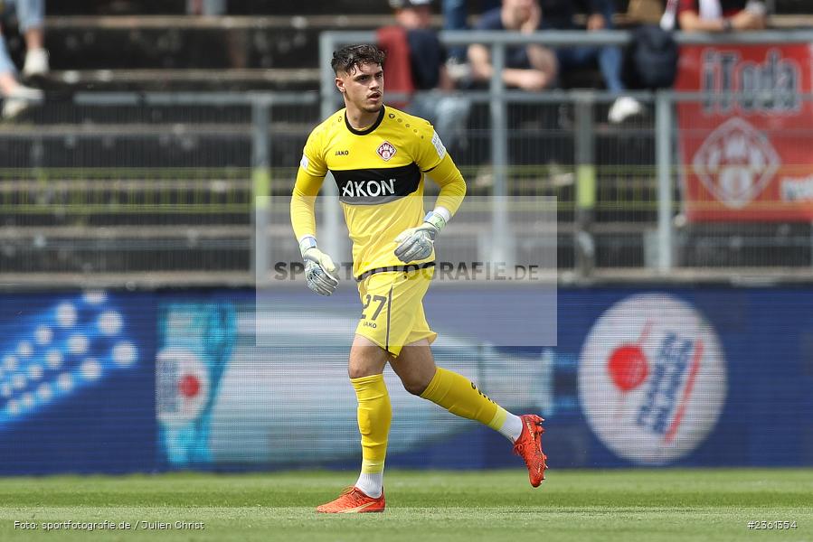 Vincent Friedsam, AKON Arena, Würzburg, 22.04.2023, sport, action, Fussball, BFV, Regionalliga Bayern, 33. Spieltag, SVH, FWK, SV Heimstetten, FC Würzburger Kickers - Bild-ID: 2361354