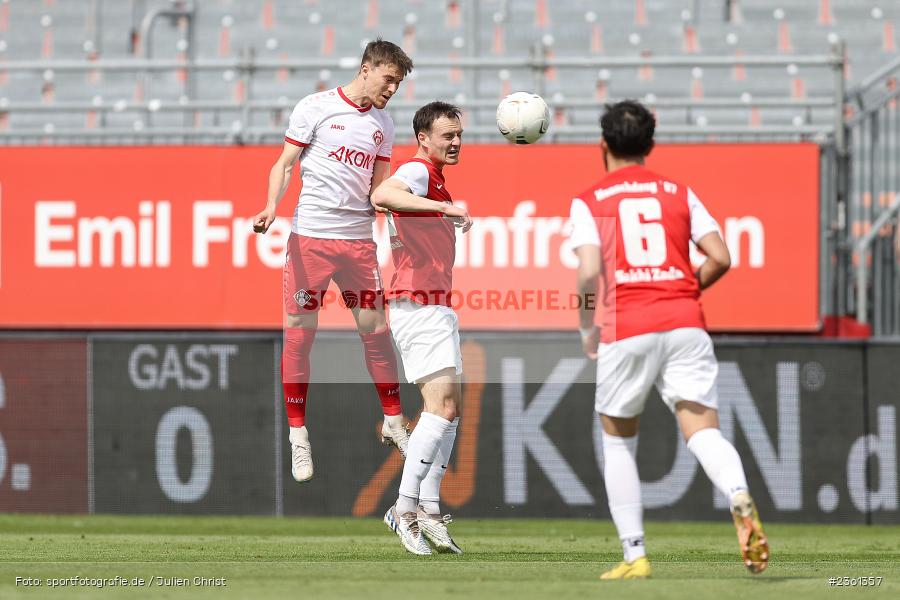 Maximilian Zaiser, AKON Arena, Würzburg, 22.04.2023, sport, action, Fussball, BFV, Regionalliga Bayern, 33. Spieltag, SVH, FWK, SV Heimstetten, FC Würzburger Kickers - Bild-ID: 2361357