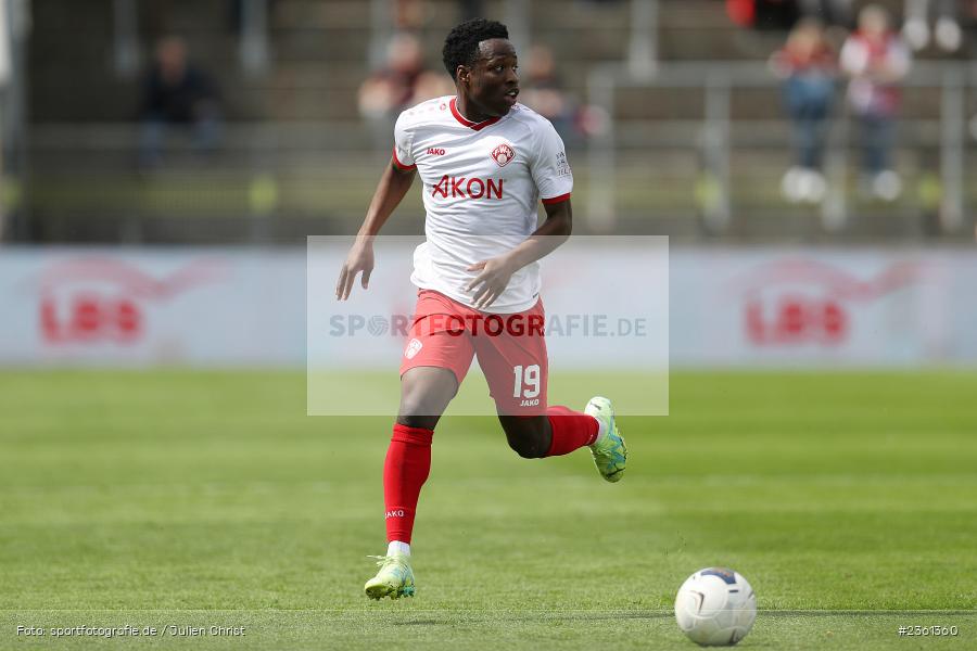 Benjika Caciel, AKON Arena, Würzburg, 22.04.2023, sport, action, Fussball, BFV, Regionalliga Bayern, 33. Spieltag, SVH, FWK, SV Heimstetten, FC Würzburger Kickers - Bild-ID: 2361360