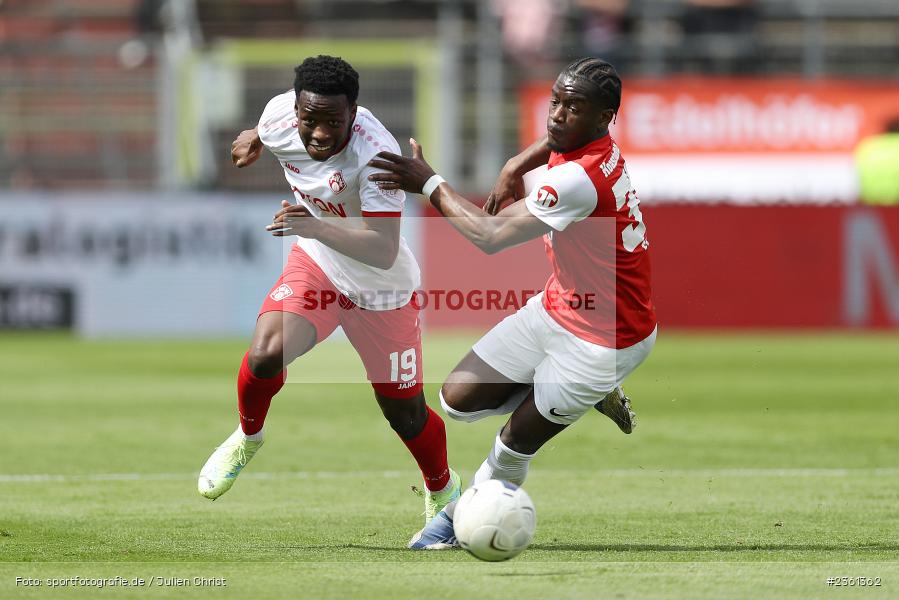 Benjika Caciel, AKON Arena, Würzburg, 22.04.2023, sport, action, Fussball, BFV, Regionalliga Bayern, 33. Spieltag, SVH, FWK, SV Heimstetten, FC Würzburger Kickers - Bild-ID: 2361362