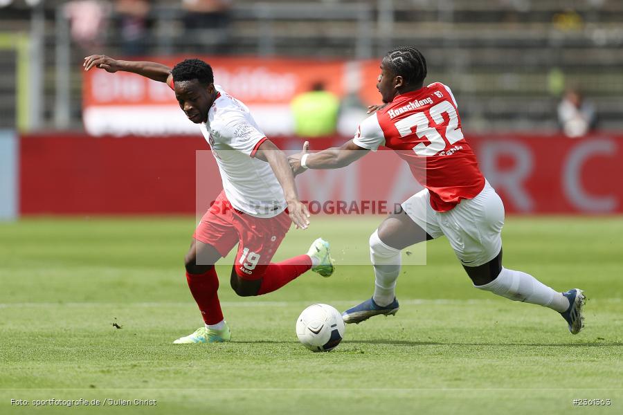 Benjika Caciel, AKON Arena, Würzburg, 22.04.2023, sport, action, Fussball, BFV, Regionalliga Bayern, 33. Spieltag, SVH, FWK, SV Heimstetten, FC Würzburger Kickers - Bild-ID: 2361363