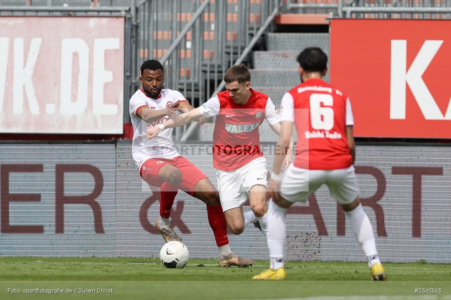 Sebastian Burke, AKON Arena, Würzburg, 22.04.2023, sport, action, Fussball, BFV, Regionalliga Bayern, 33. Spieltag, SVH, FWK, SV Heimstetten, FC Würzburger Kickers - Bild-ID: 2361365